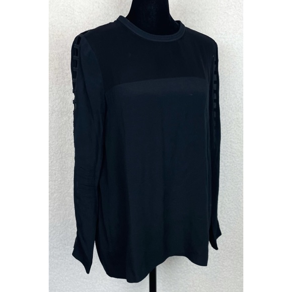 IRO • Black Ashty Long Sleeve Blouse - Picture 11 of 16